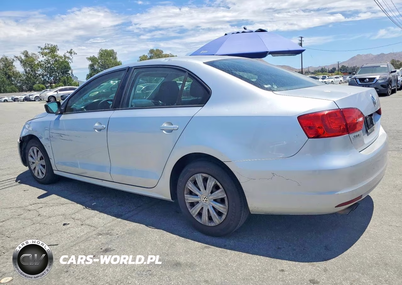 2014 Volkswagen Jetta Base VIN:3VW2K7AJ7EM303362 - 2