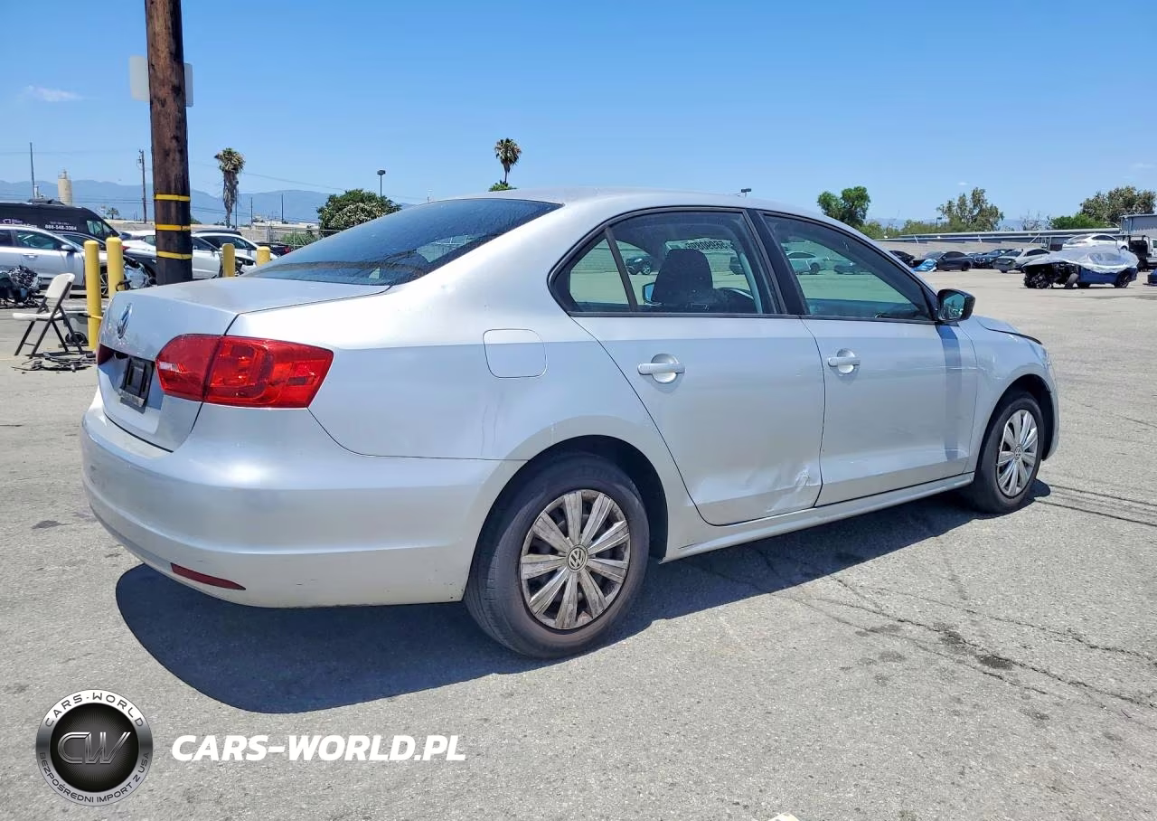 2014 Volkswagen Jetta Base VIN:3VW2K7AJ7EM303362 - 3