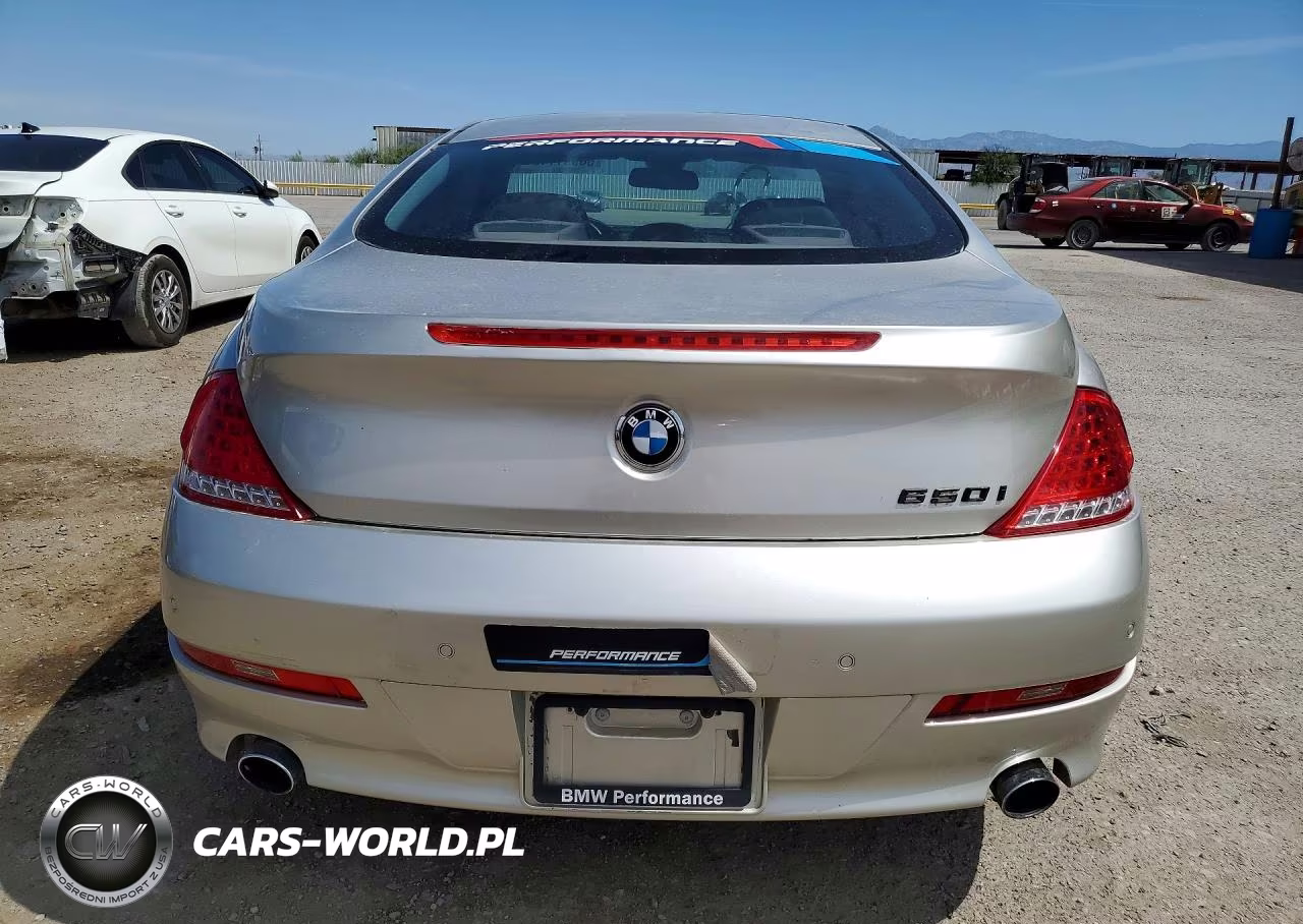 2008 BMW 650 I VIN:WBAEA53518CV91681 - 6