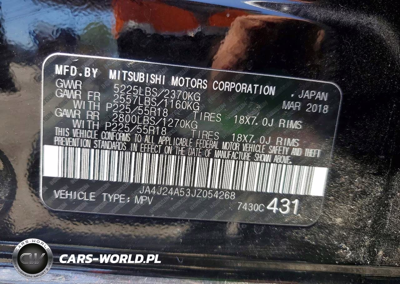 2018 Mitsubishi Outlander Se VIN:JA4J24A53JZ054268 - 13
