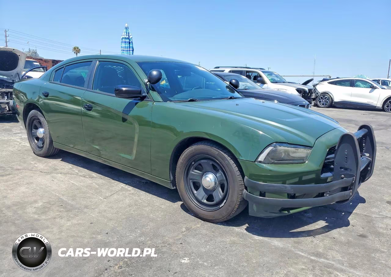2014 Dodge Charger Police VIN:2C3CDXAG4EH367268 - 4