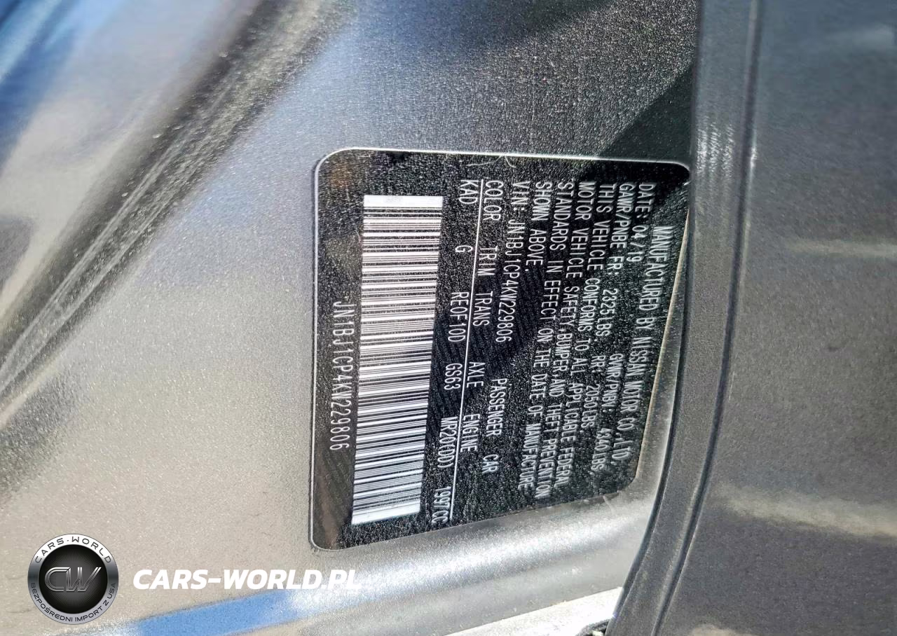 2019 Nissan Rogue Sport Sv VIN:JN1BJ1CP4KW229806 - 14