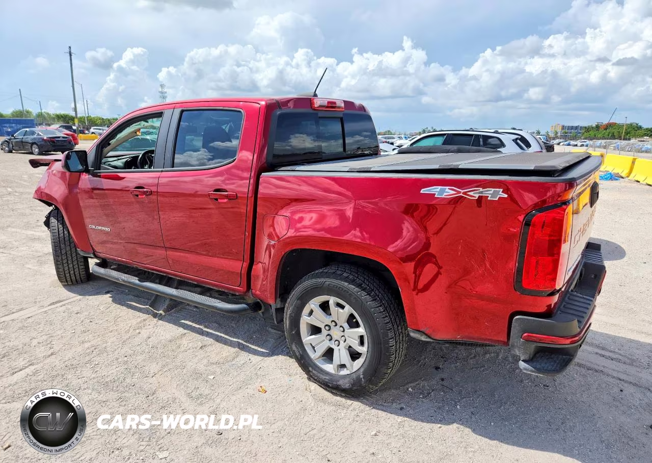 2021 Chevrolet Colorado Lt VIN:1GCGTCEN0M1277761 - 2