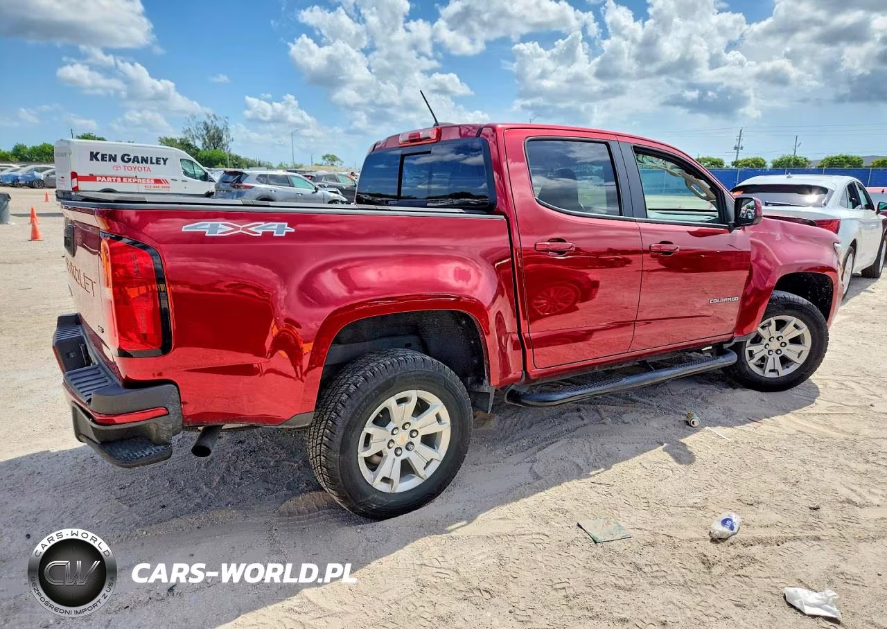 2021 Chevrolet Colorado Lt VIN:1GCGTCEN0M1277761 - 3
