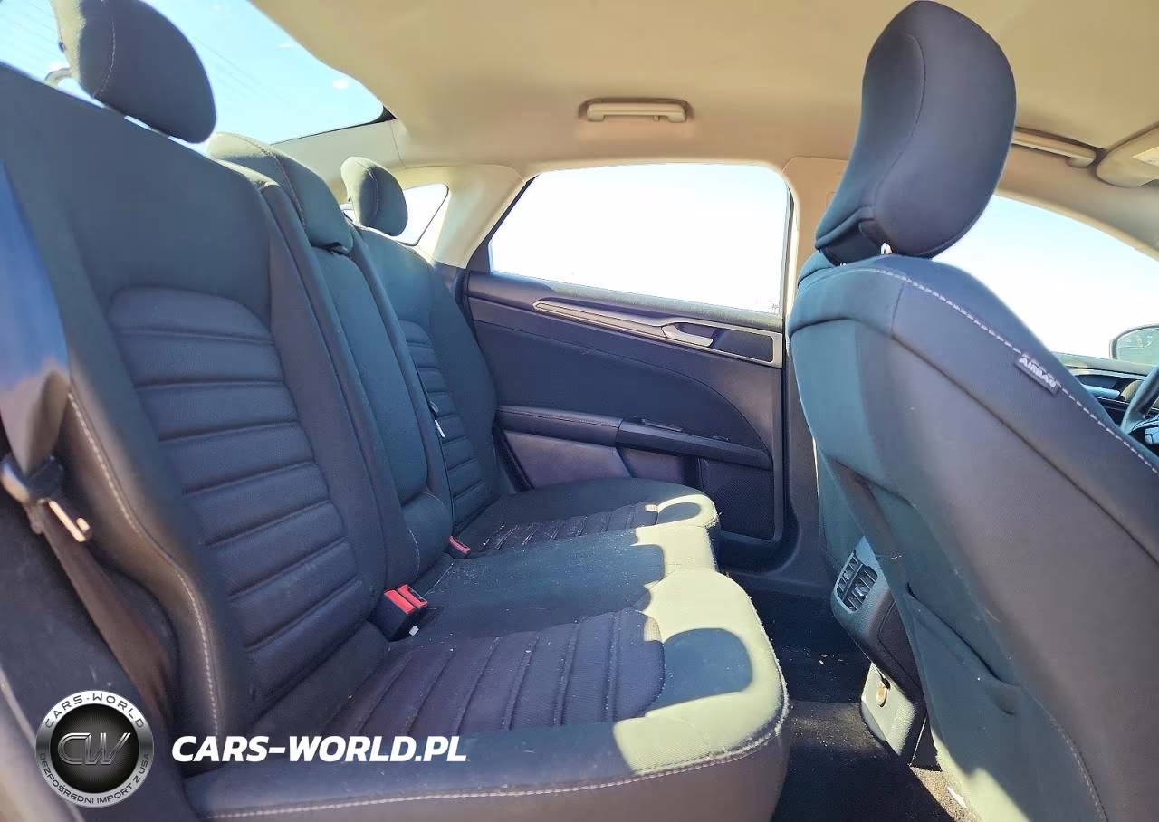 2017 Ford Fusion Se VIN:3FA6P0HD9HR320156 - 10