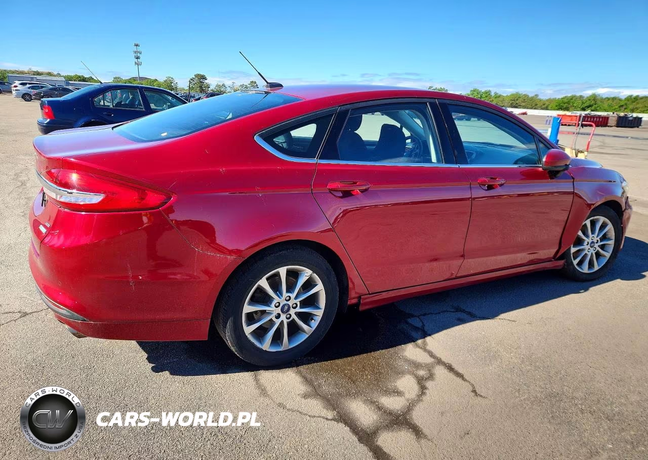 2017 Ford Fusion Se VIN:3FA6P0HD9HR320156 - 3