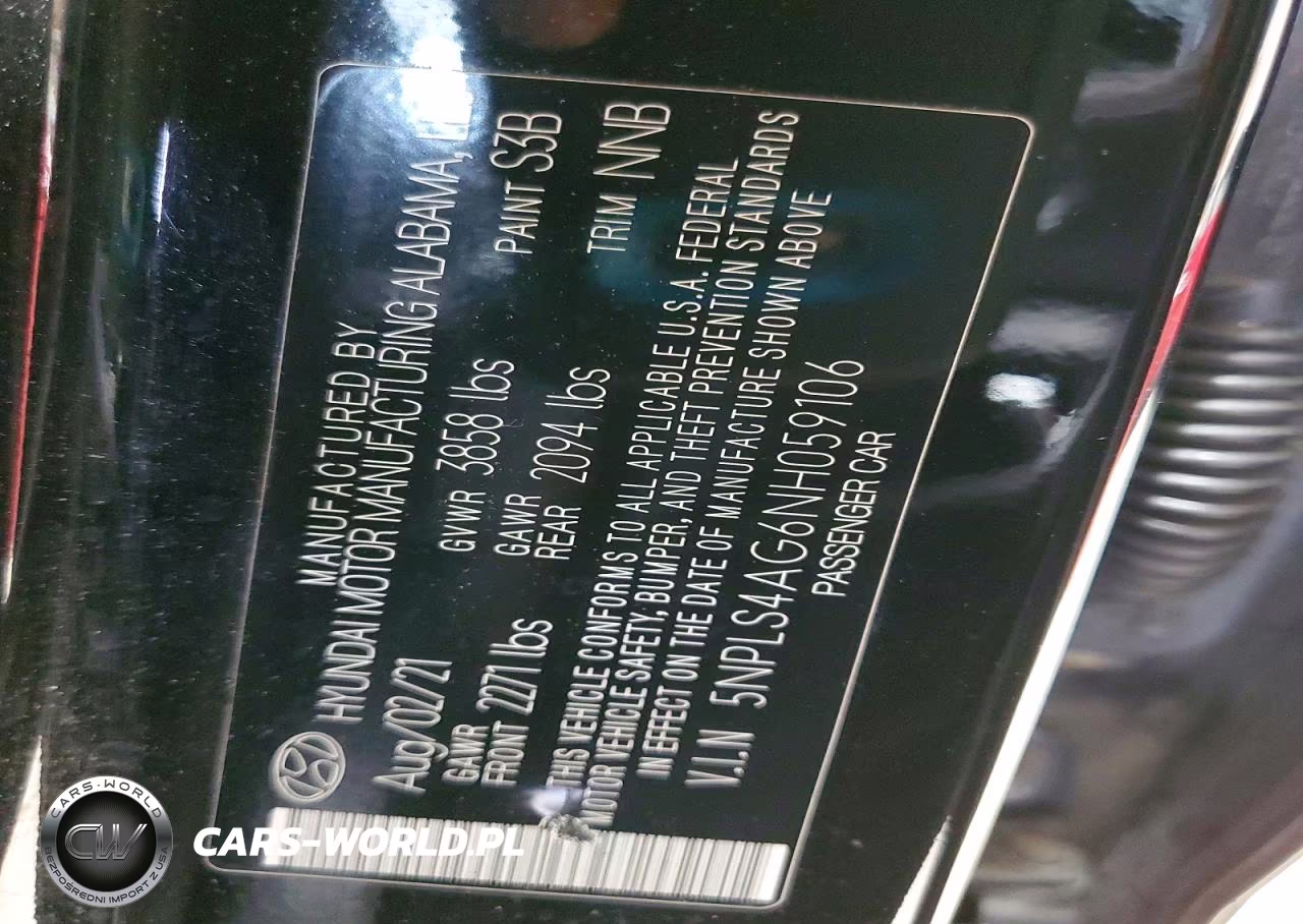 2022 Hyundai Elantra Sel VIN:5NPLS4AG6NH059106 - 12