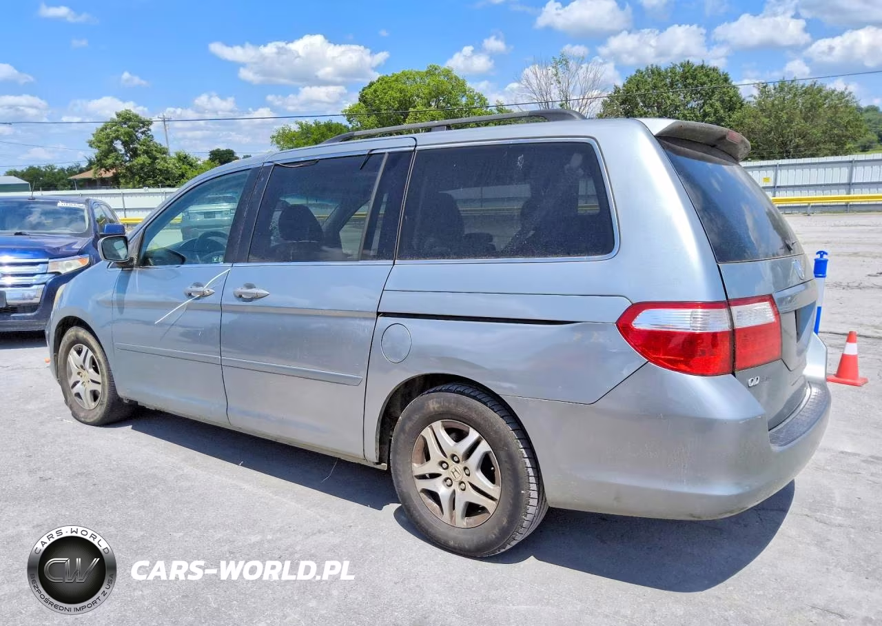 2007 Honda Odyssey Exl VIN:5FNRL38787B012474 - 2