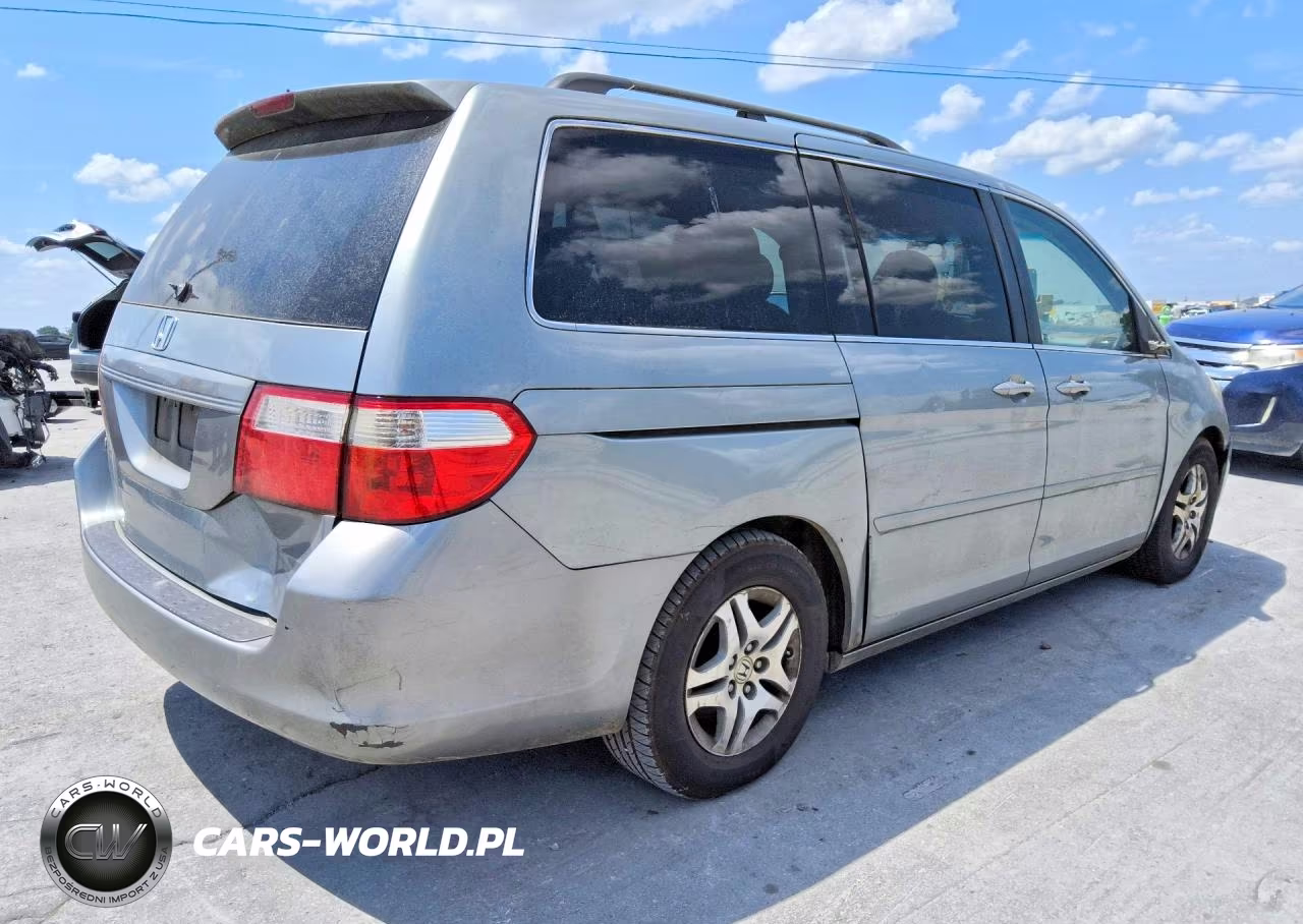 2007 Honda Odyssey Exl VIN:5FNRL38787B012474 - 3