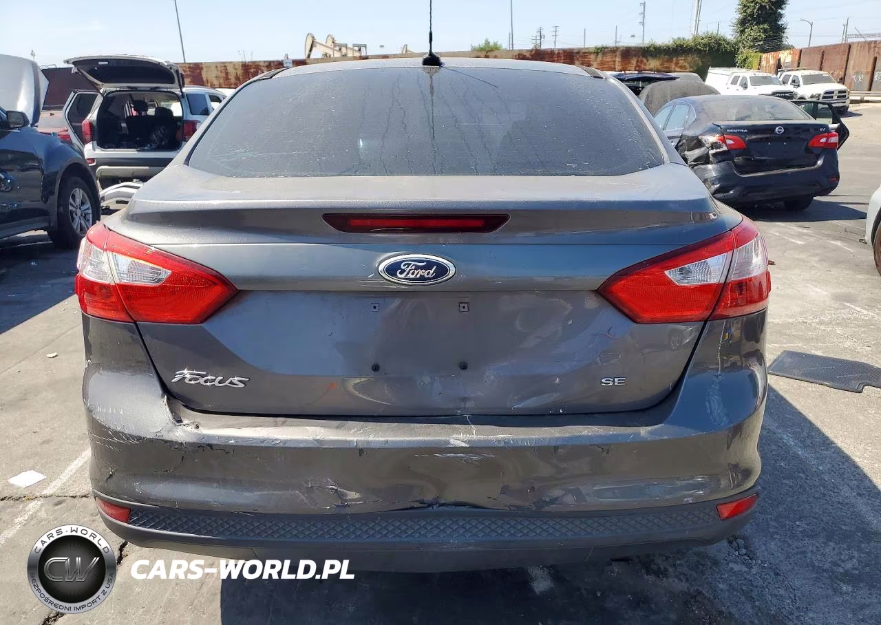 2013 Ford Focus Se VIN:1FADP3F22DL353034 - 6