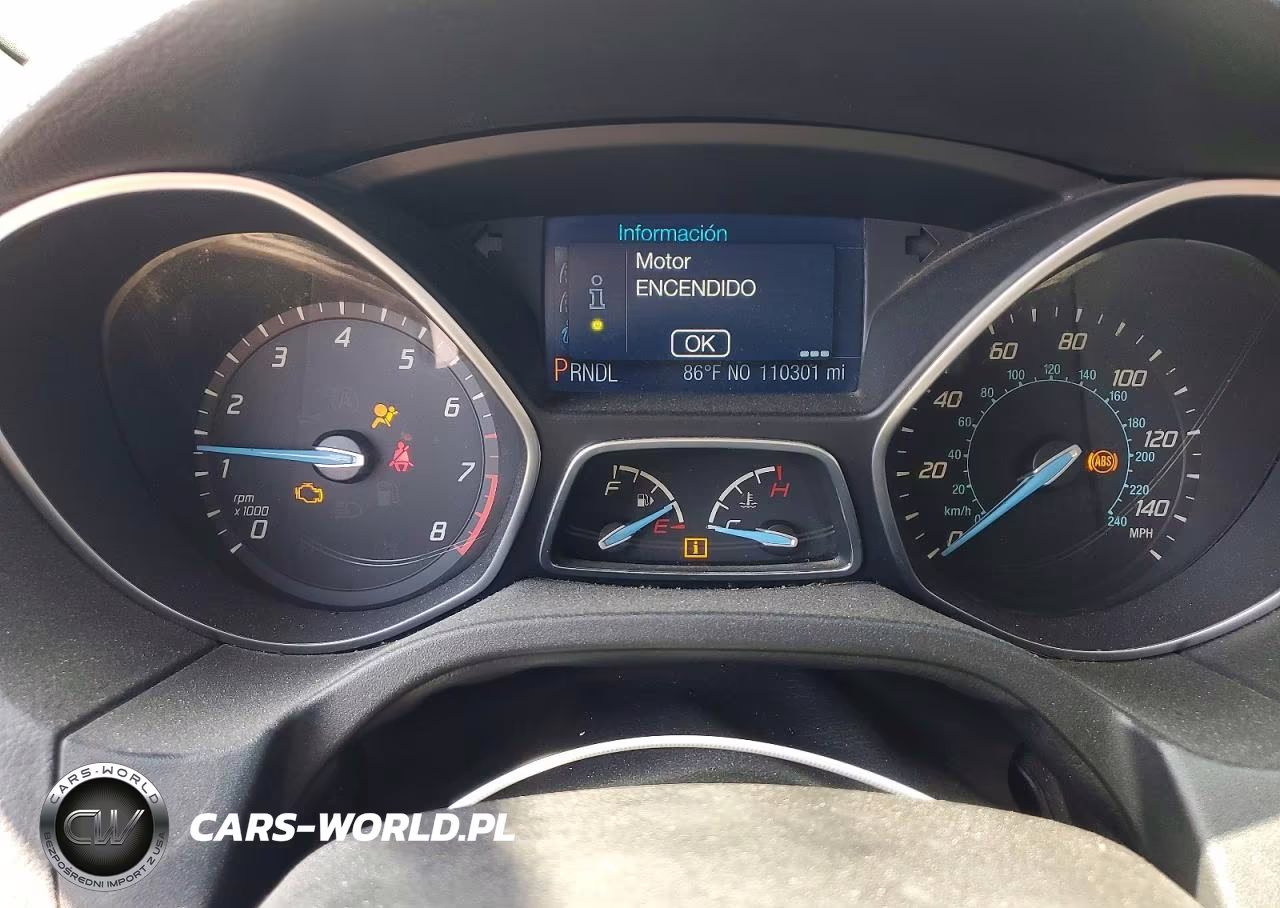 2013 Ford Focus Se VIN:1FADP3F22DL353034 - 9