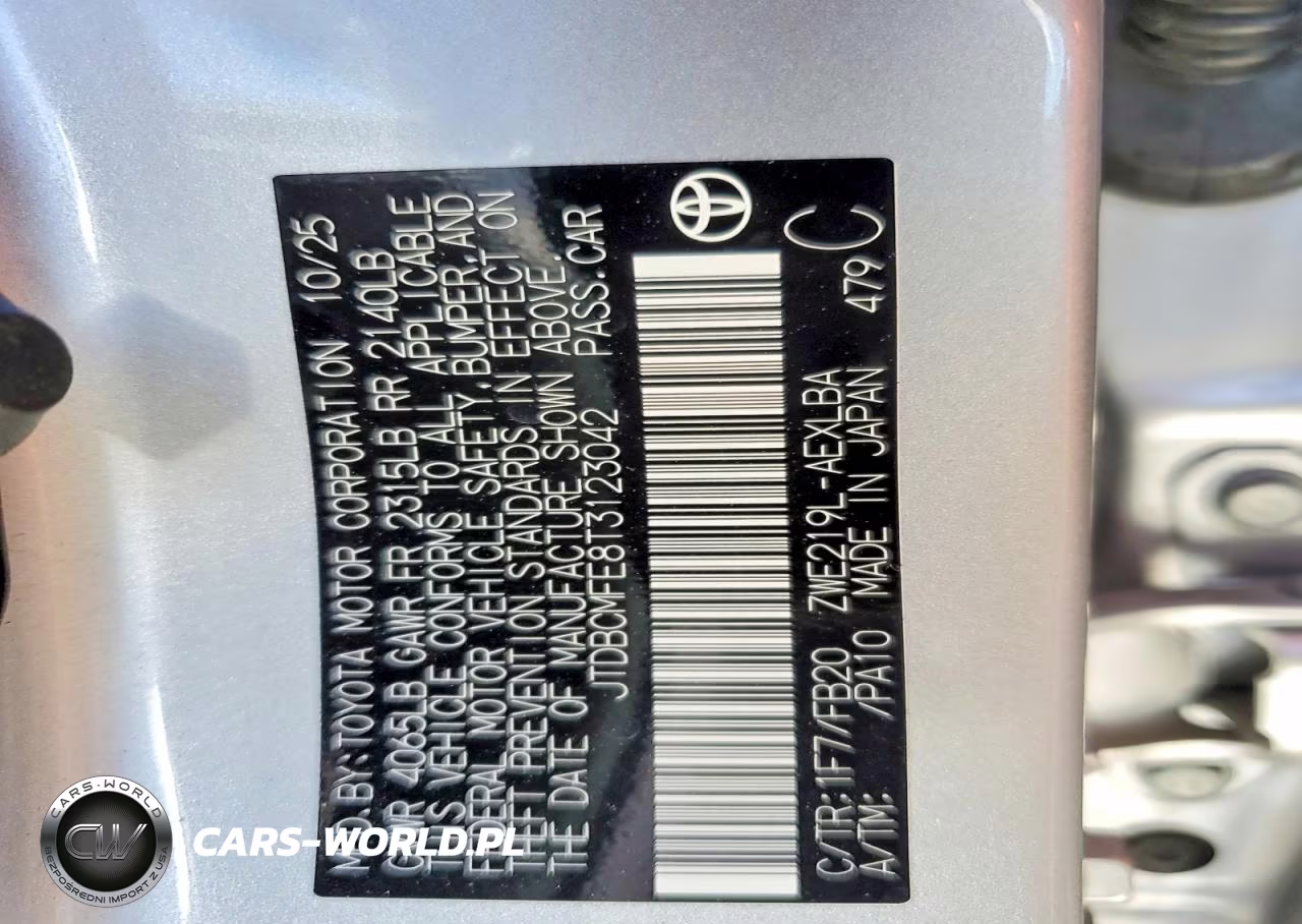 2026 Toyota Corolla Hybrid Le VIN:JTDBCMFE8T3123042 - 12