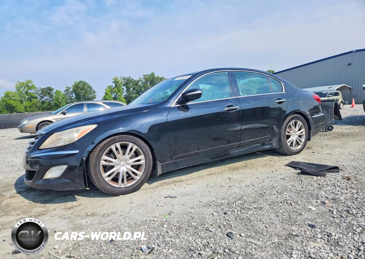 2012 Hyundai Genesis 3.8L VIN:KMHGC4DD1CU177630 - 1