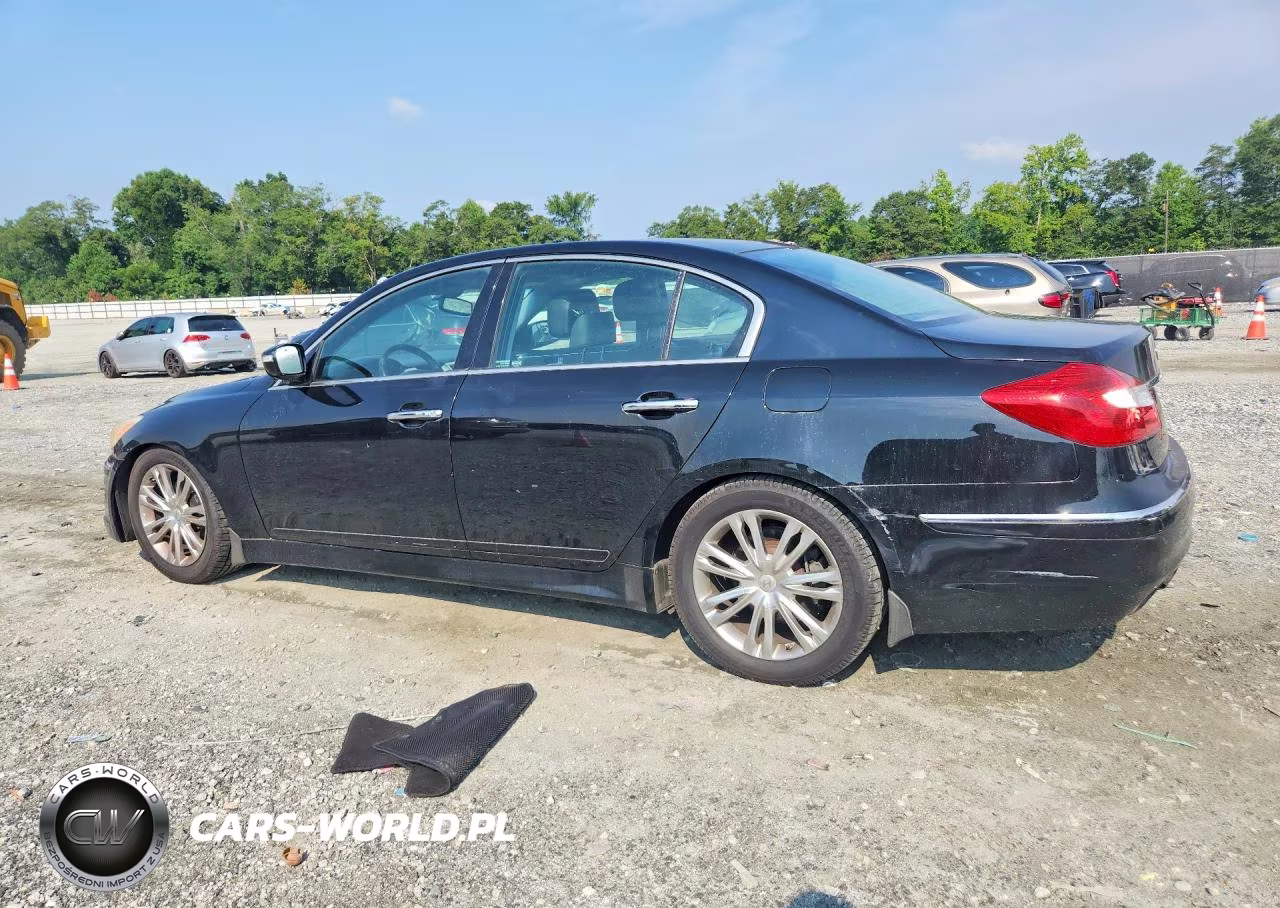 2012 Hyundai Genesis 3.8L VIN:KMHGC4DD1CU177630 - 2