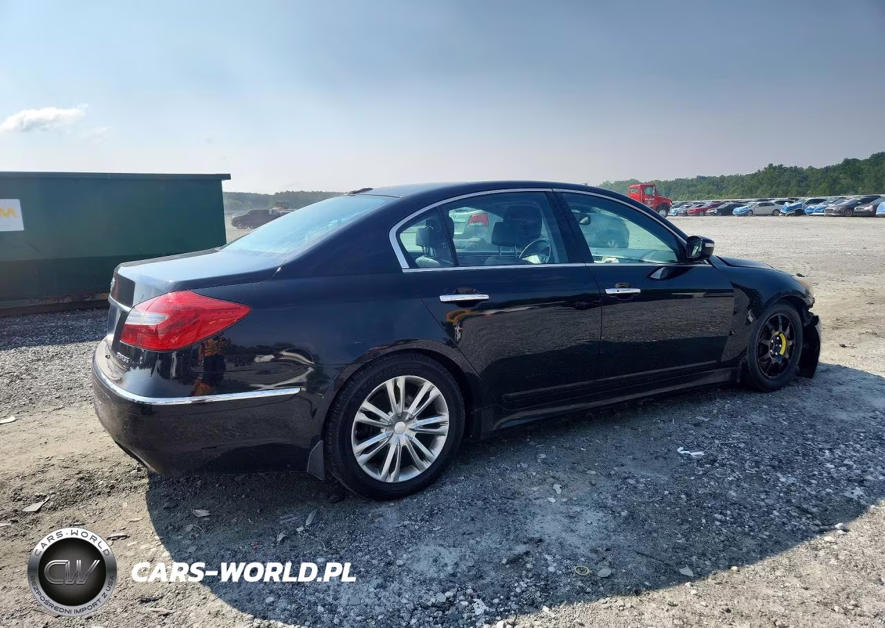 2012 Hyundai Genesis 3.8L VIN:KMHGC4DD1CU177630 - 3