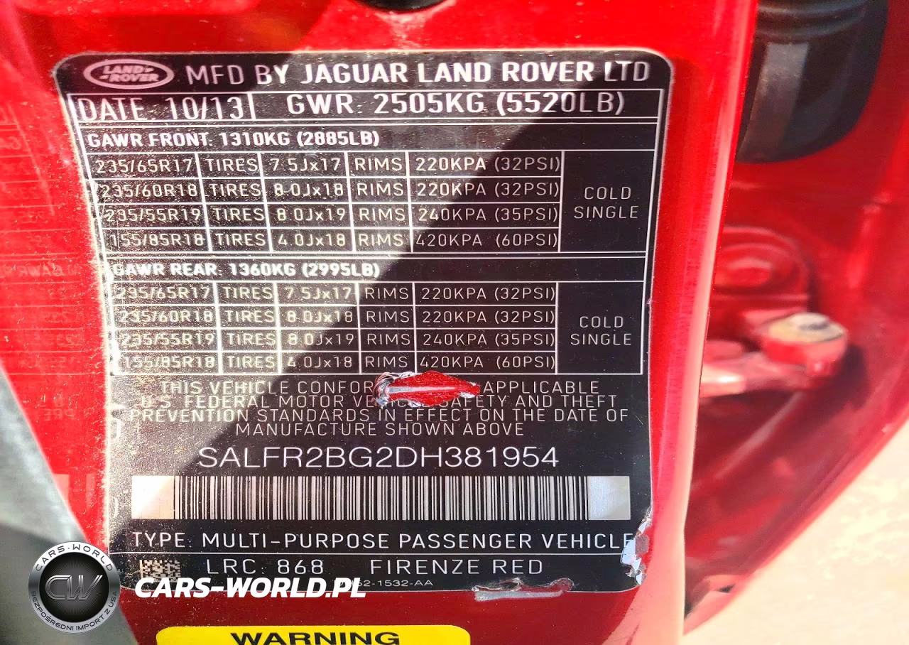 2013 Land Rover Lr2 Hse VIN:SALFR2BG2DH381954 - 13