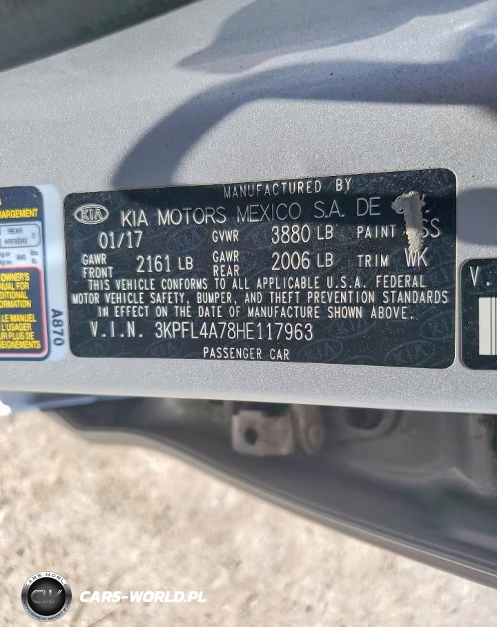 2017 Kia Forte Lx VIN:3KPFL4A78HE117963 - 13