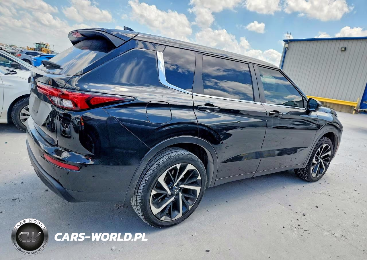 2022 Mitsubishi Outlander Es VIN:JA4J3TA85NZ040170 - 3