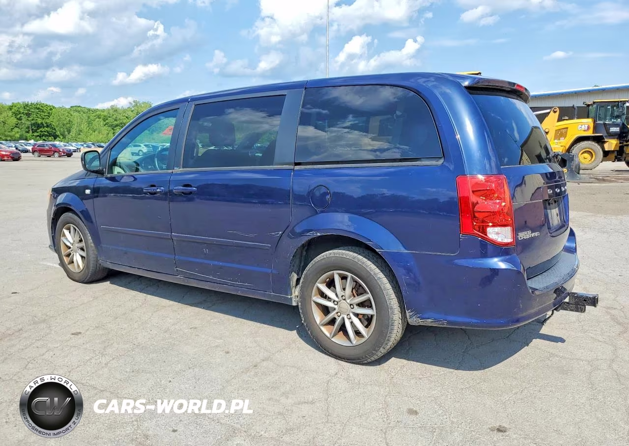 2014 Dodge Grand Caravan Se VIN:2C4RDGBG4ER193829 - 2