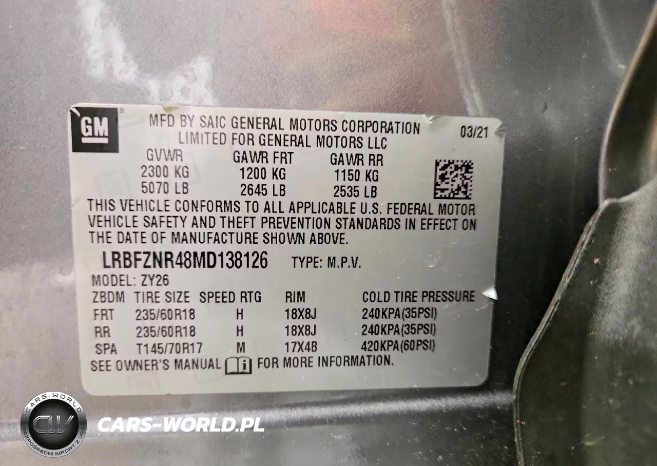 2021 Buick Envision Essence VIN:LRBFZNR48MD138126 - 12