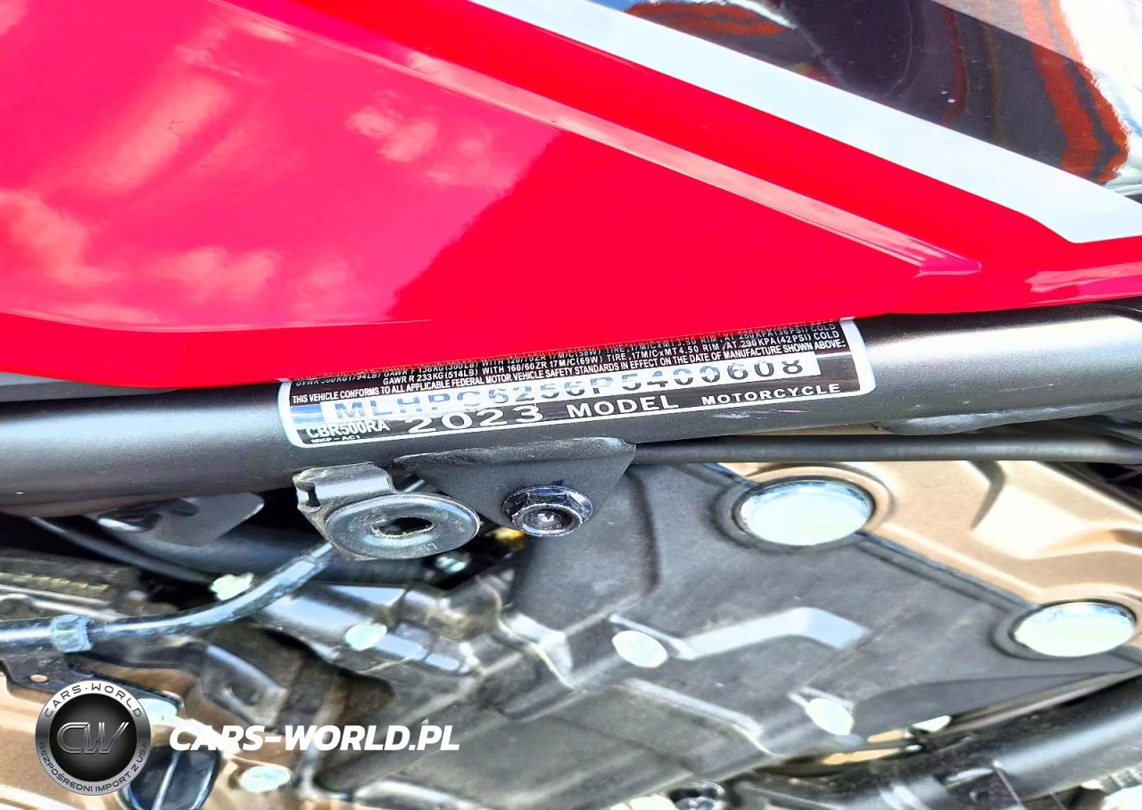 2023 Honda Cbr500 Ra VIN:MLHPC6256P5400608 - 9