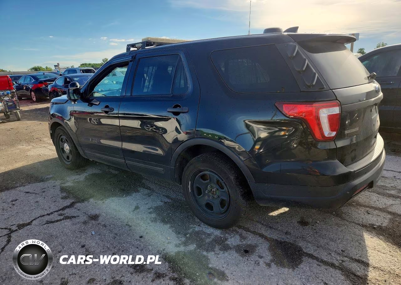 2018 Ford Explorer Police Interceptor VIN:1FM5K8AR2JGB80811 - 2
