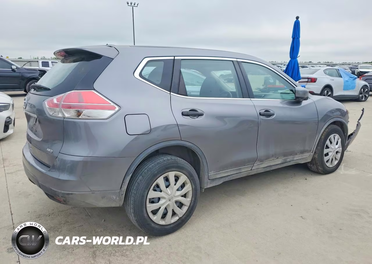 2016 Nissan Rogue S VIN:KNMAT2MVXGP696509 - 3