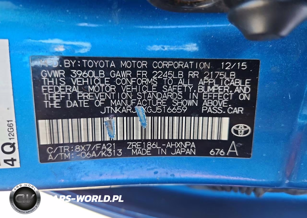2016 Scion Im Base VIN:JTNKARJEXGJ516659 - 13