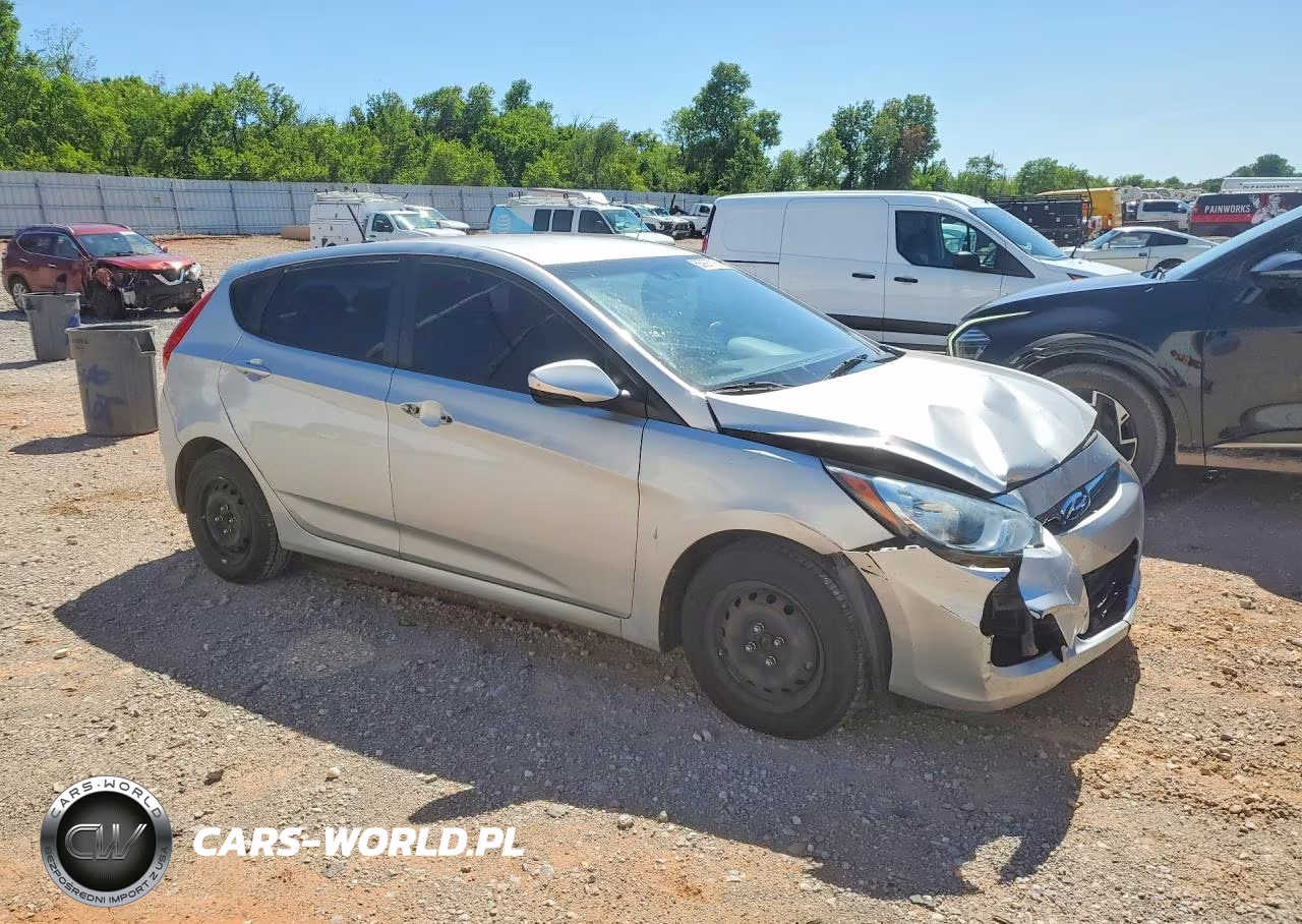 2014 Hyundai Accent Gls VIN:KMHCT5AE5EU164707 - 4
