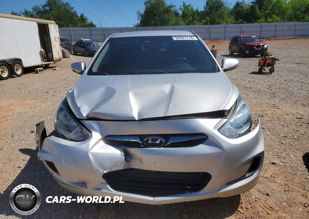 2014 Hyundai Accent Gls VIN:KMHCT5AE5EU164707 - 5