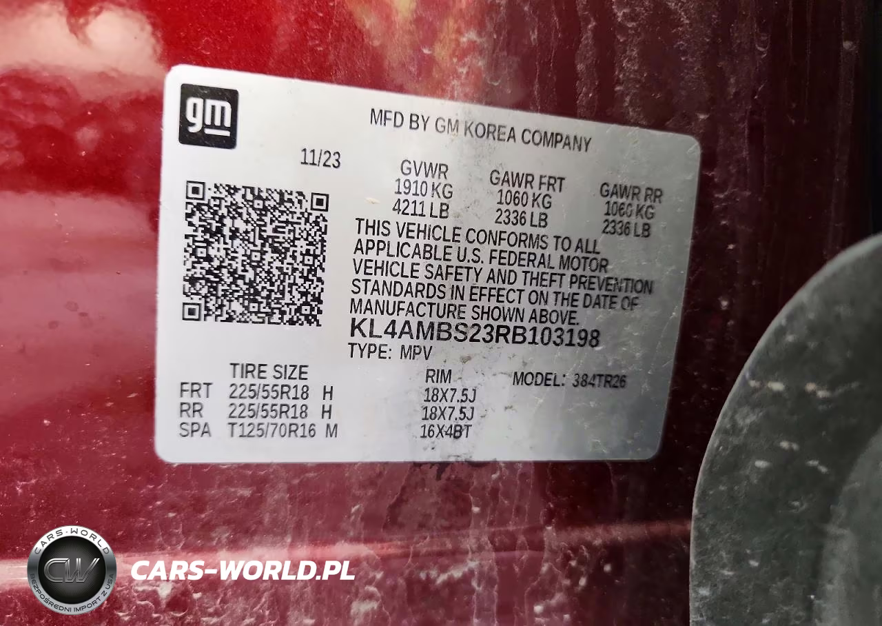 2024 Buick Encore VIN:KL4AMBS23RB103198 - 13