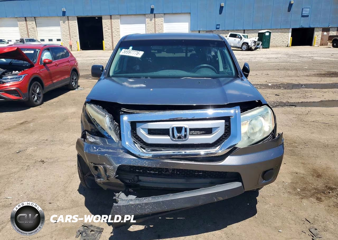 2010 Honda Pilot Lx VIN:5FNYF4H28AB019557 - 5