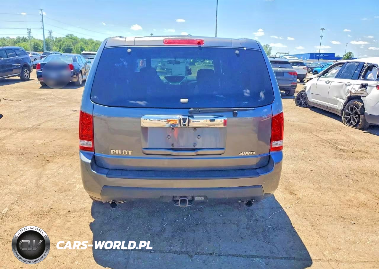 2010 Honda Pilot Lx VIN:5FNYF4H28AB019557 - 6