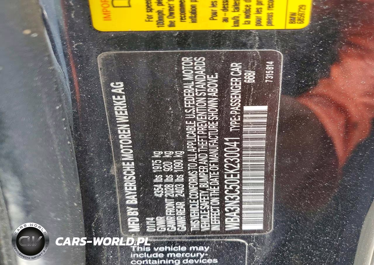 2014 BMW 428 I VIN:WBA3N3C50EK230041 - 13