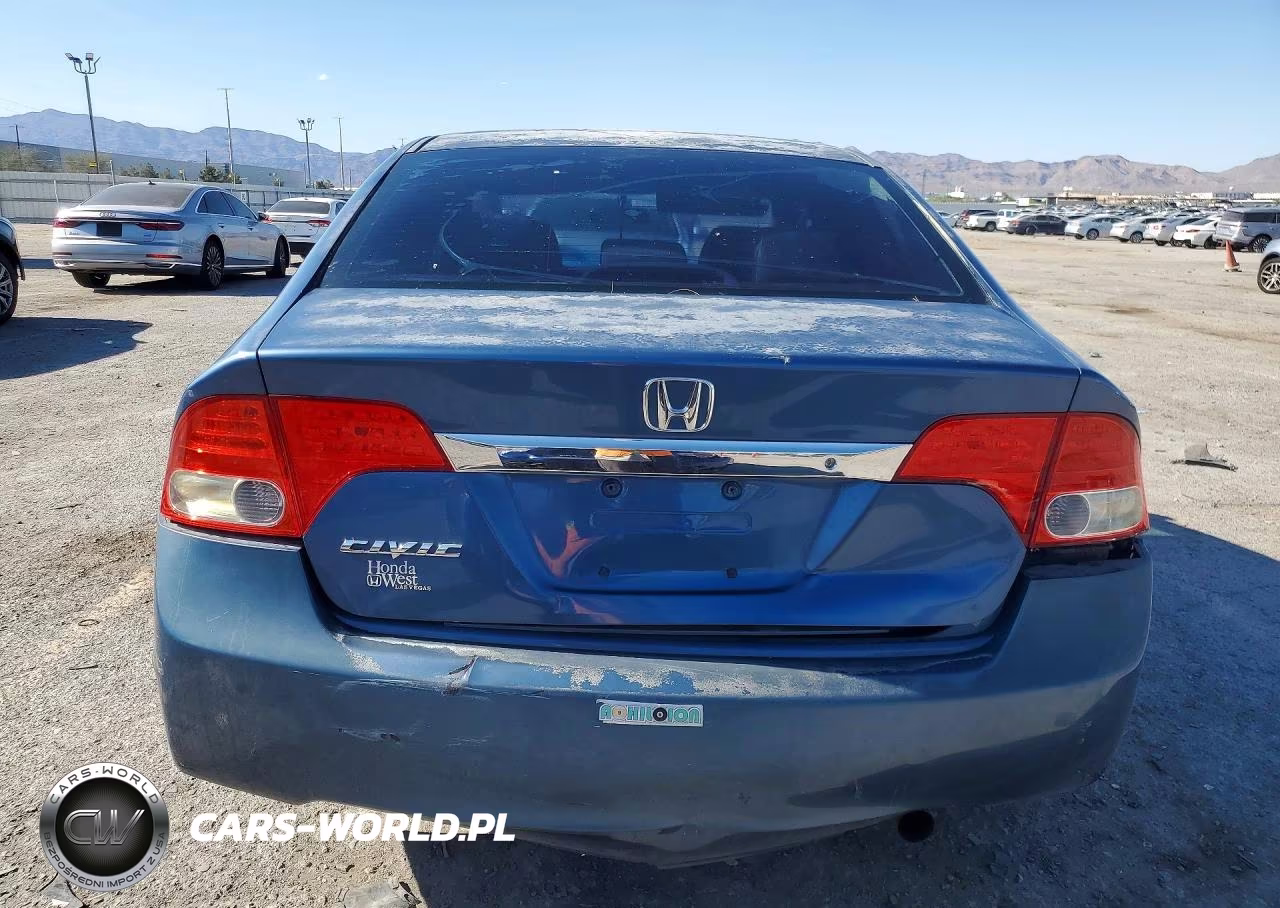 2009 Honda Civic Lx VIN:19XFA16569E047232 - 6
