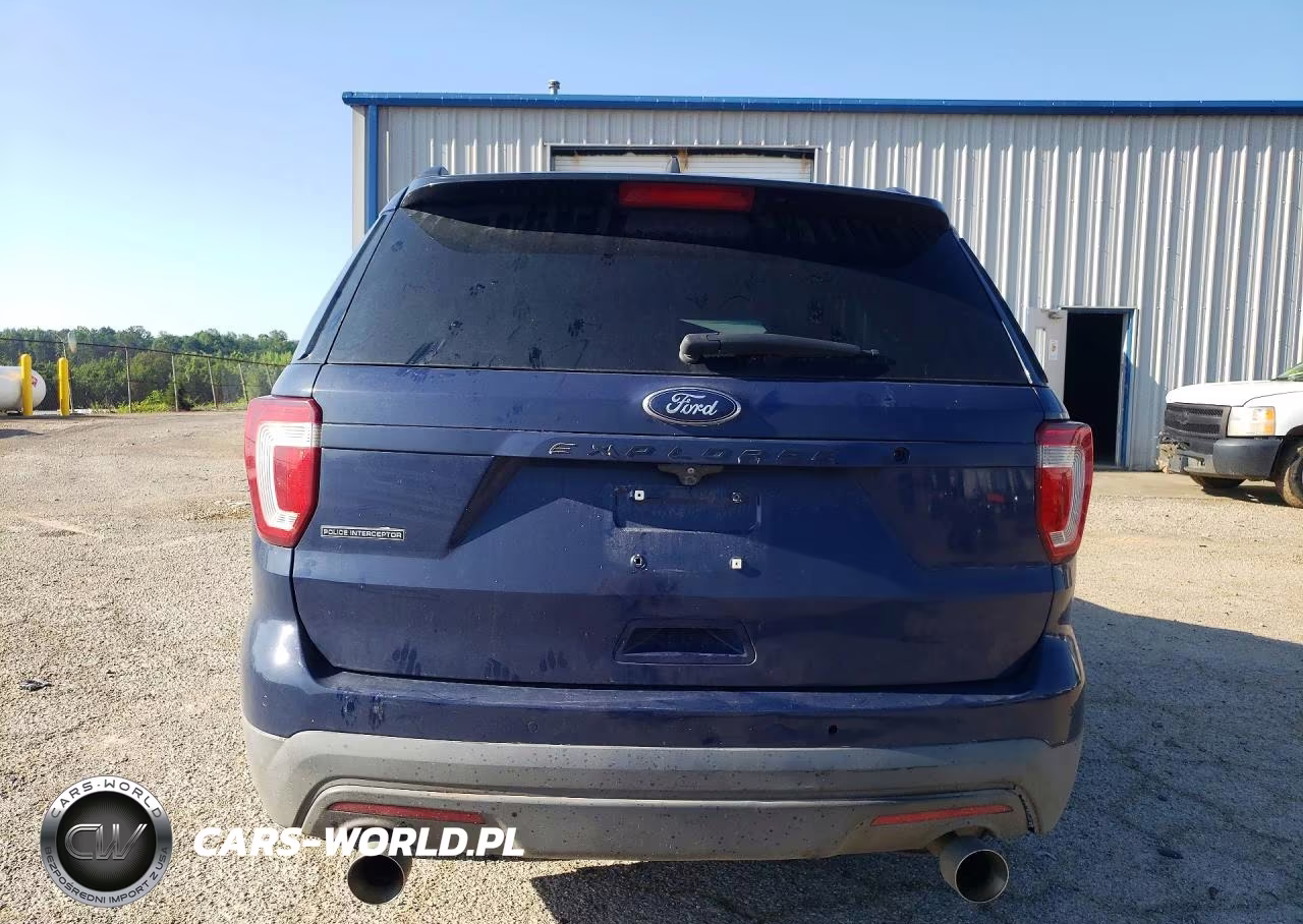 2017 Ford Explorer Police Interceptor VIN:1FM5K8AR0HGB40737 - 6