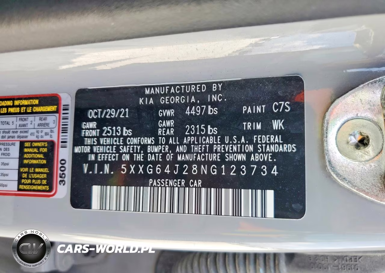 2022 Kia K5 Gt Line VIN:5XXG64J28NG123734 - 13
