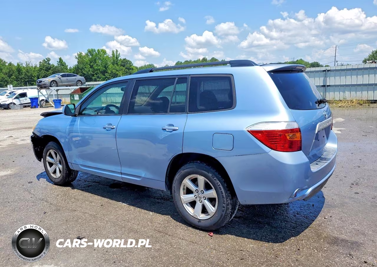 2010 Toyota Highlander Se VIN:5TDKK3EH2AS011826 - 2