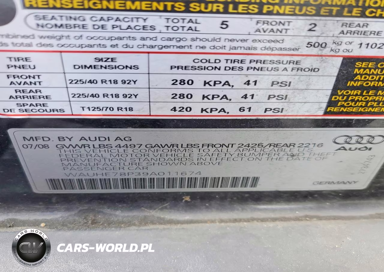 2009 Audi A3 2.0T VIN:WAUHE78P39A011674 - 13