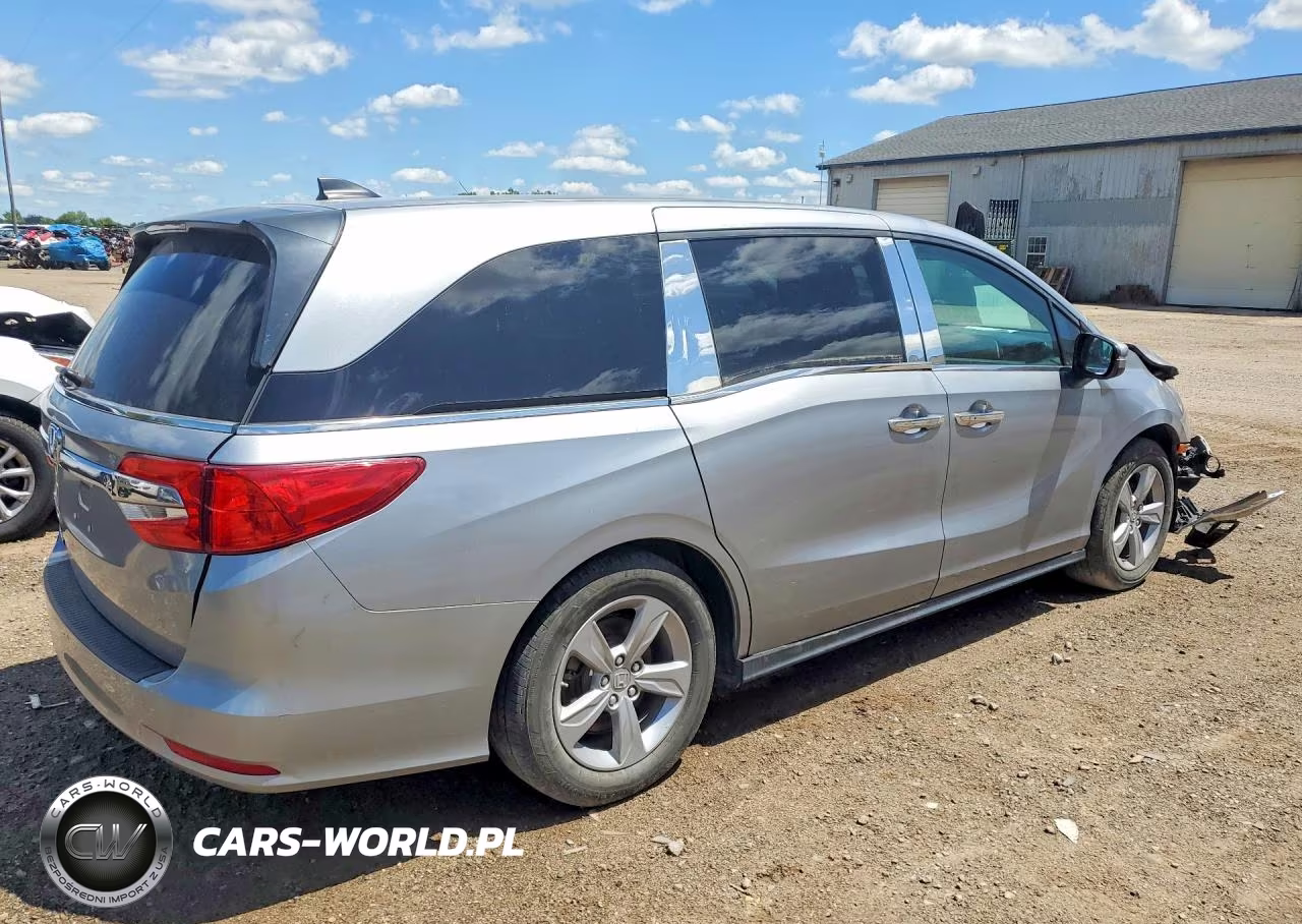 2019 Honda Odyssey Exl VIN:5FNRL6H70KB128987 - 3