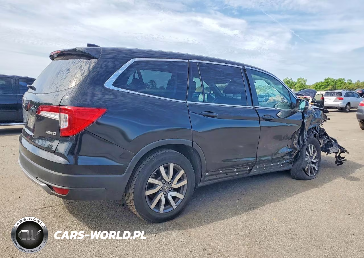 2019 Honda Pilot Exl VIN:5FNYF6H55KB064947 - 3