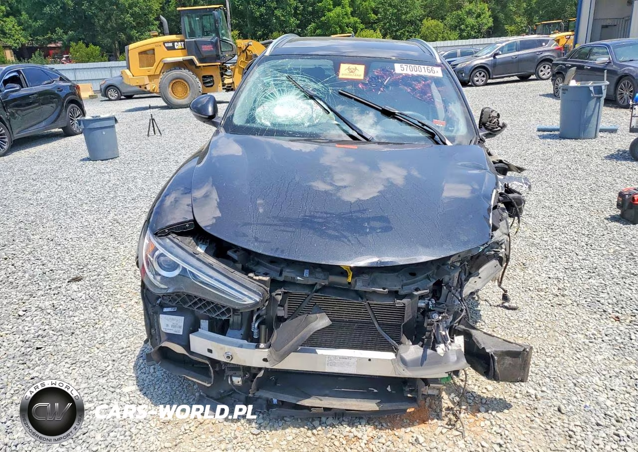 2021 Alfa Romeo Stelvio Ti VIN:ZASPAKBNXM7D17448 - 5