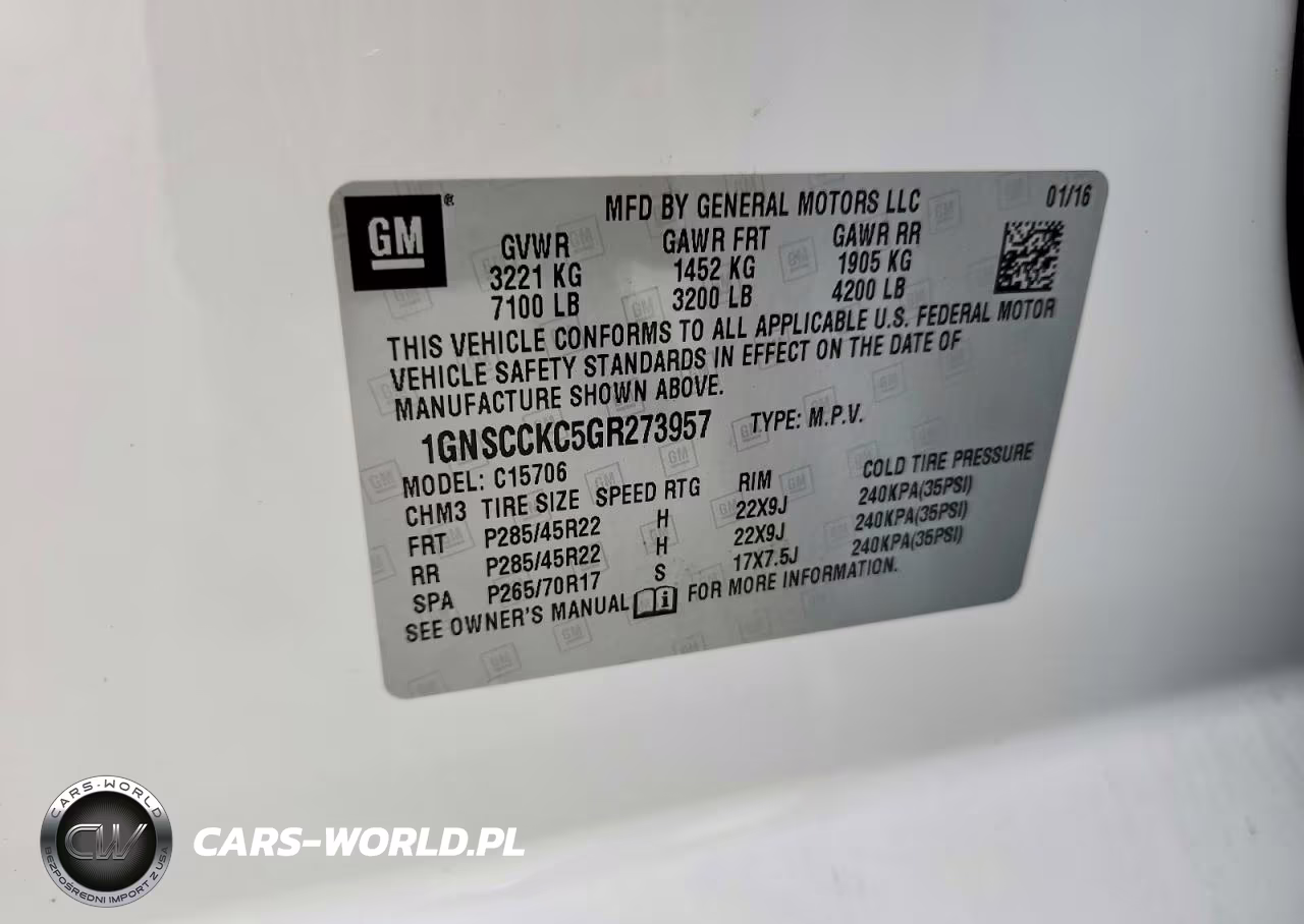 2016 Chevrolet Tahoe C1500 Ltz VIN:1GNSCCKC5GR273957 - 13