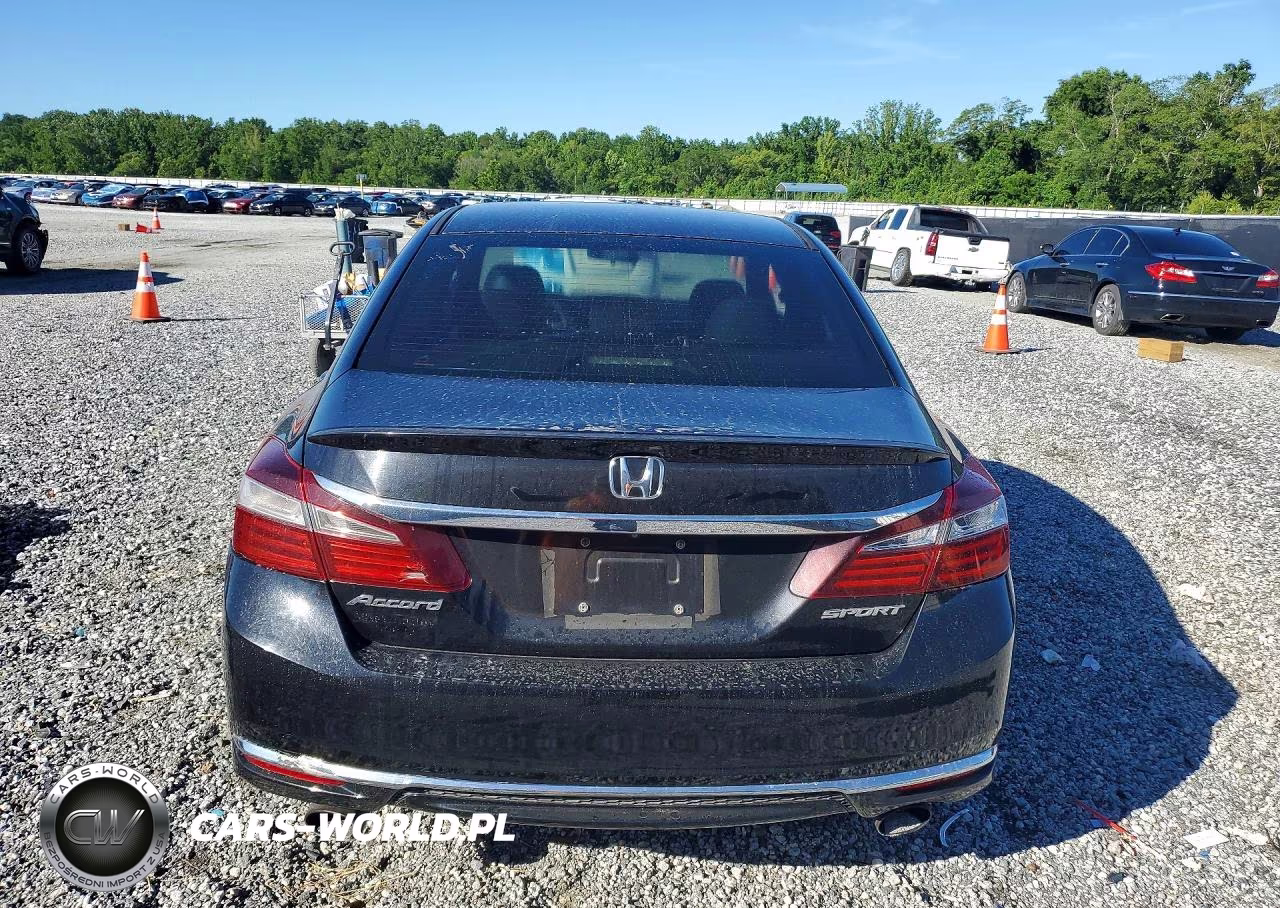 2016 Honda Accord Sport VIN:1HGCR2F5XGA106298 - 6