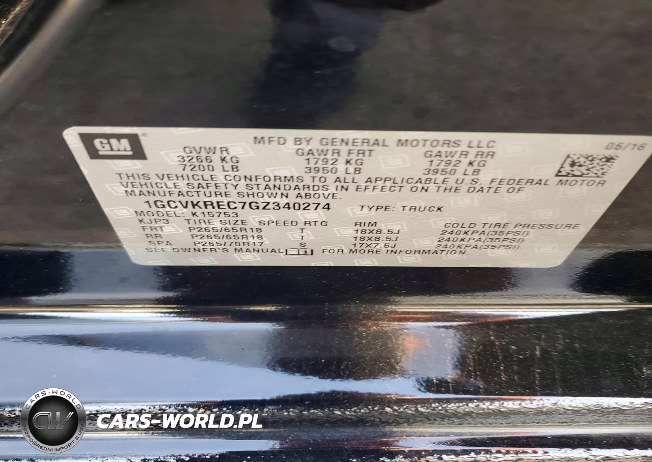 2016 Chevrolet Silverado K1500 Lt VIN:1GCVKREC7GZ340274 - 12