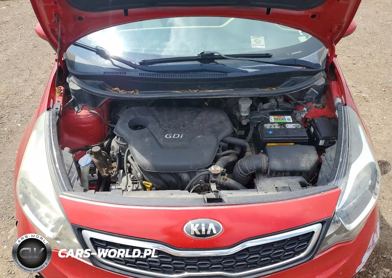 2013 Kia Rio Lx VIN:KNADM4A38D6153599 - 11