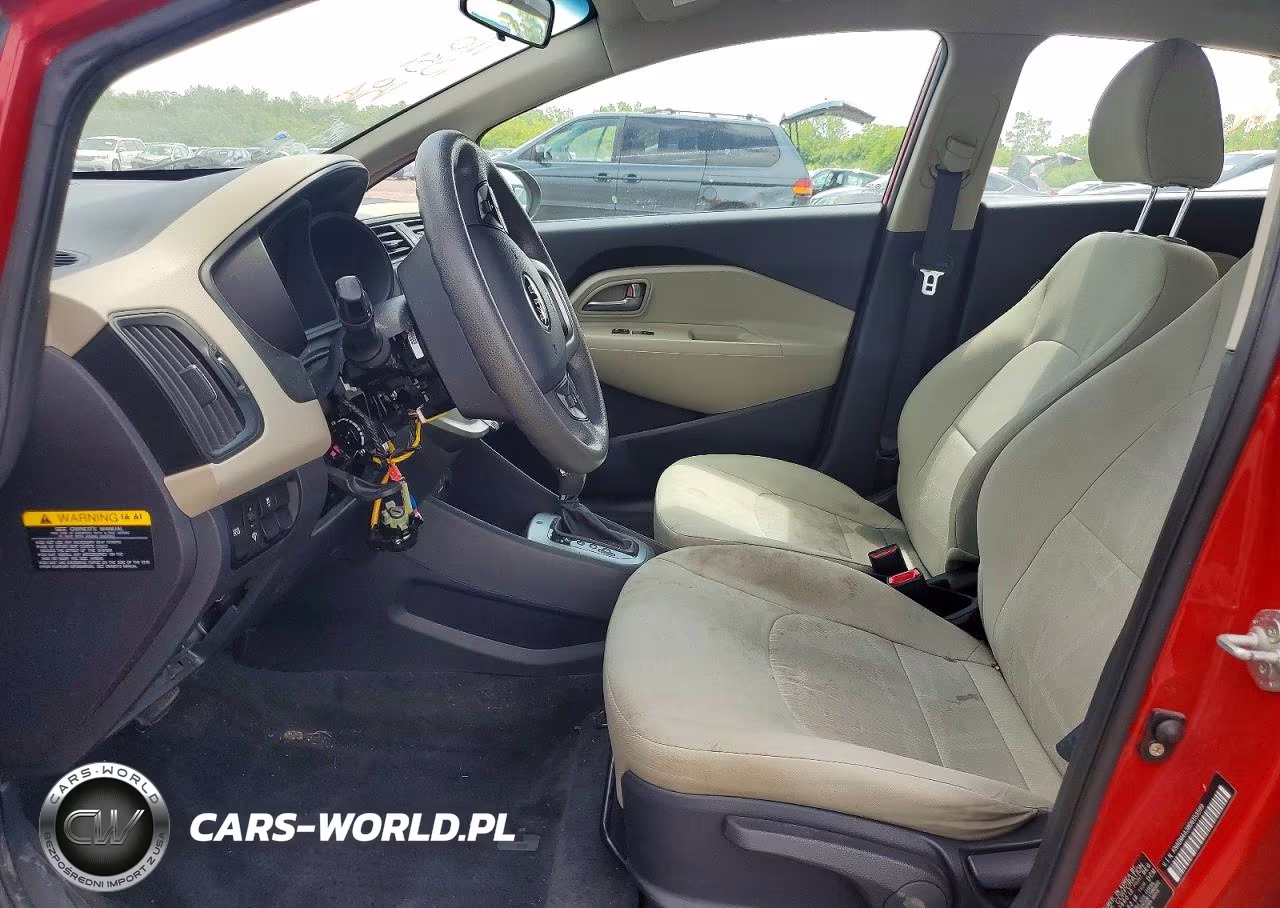 2013 Kia Rio Lx VIN:KNADM4A38D6153599 - 7