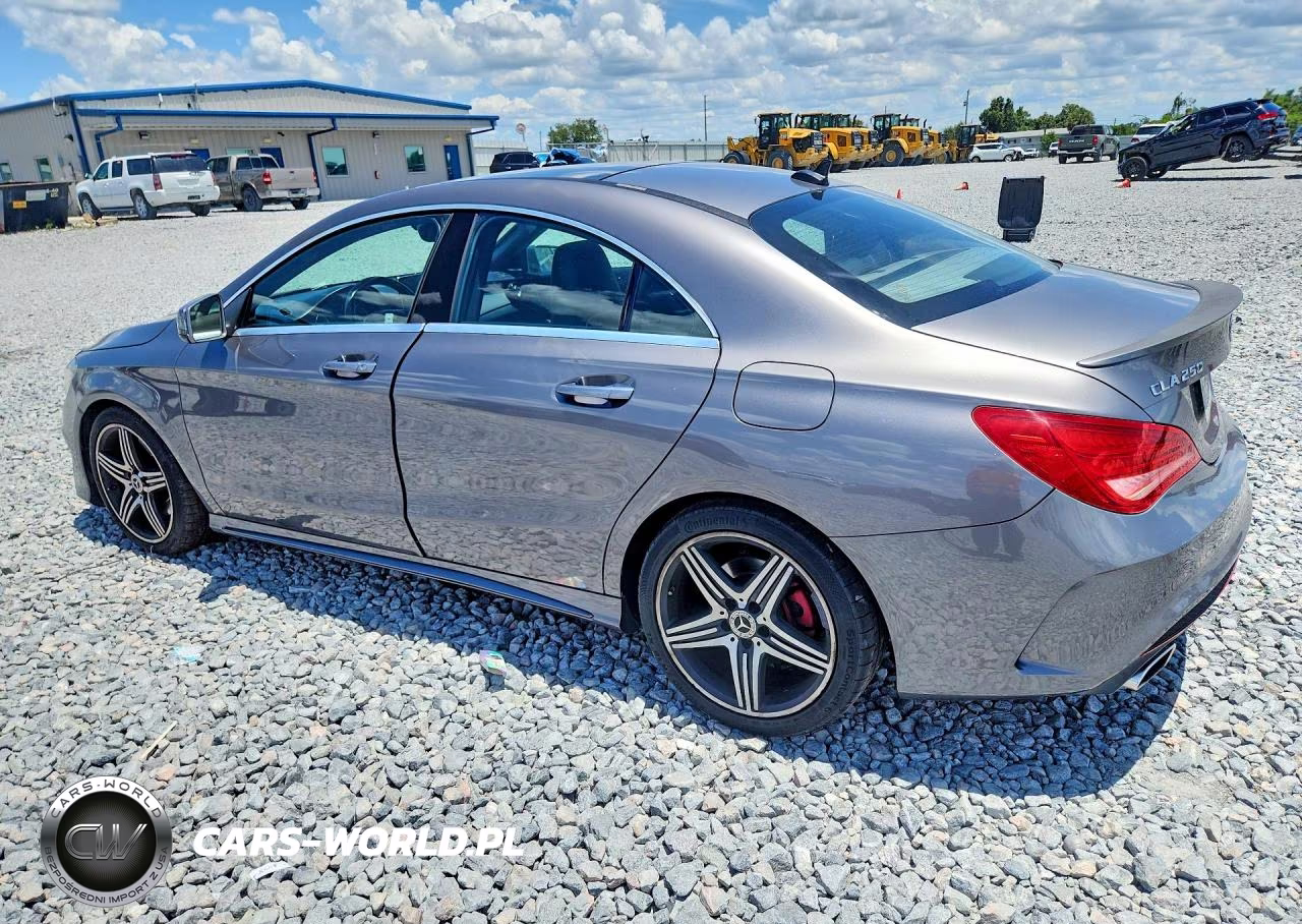 2015 Mercedes-Benz Cla 250 VIN:WDDSJ4EBXFN163960 - 2