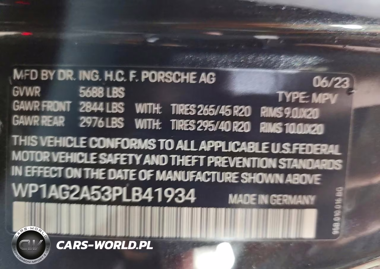2023 Porsche Macan S VIN:WP1AG2A53PLB41934 - 12