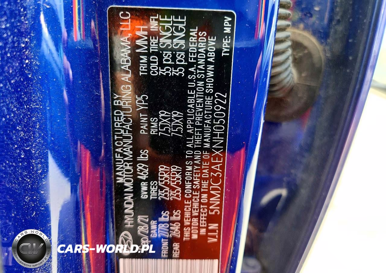 2022 Hyundai Tucson Sel VIN:5NMJC3AEXNH050922 - 13